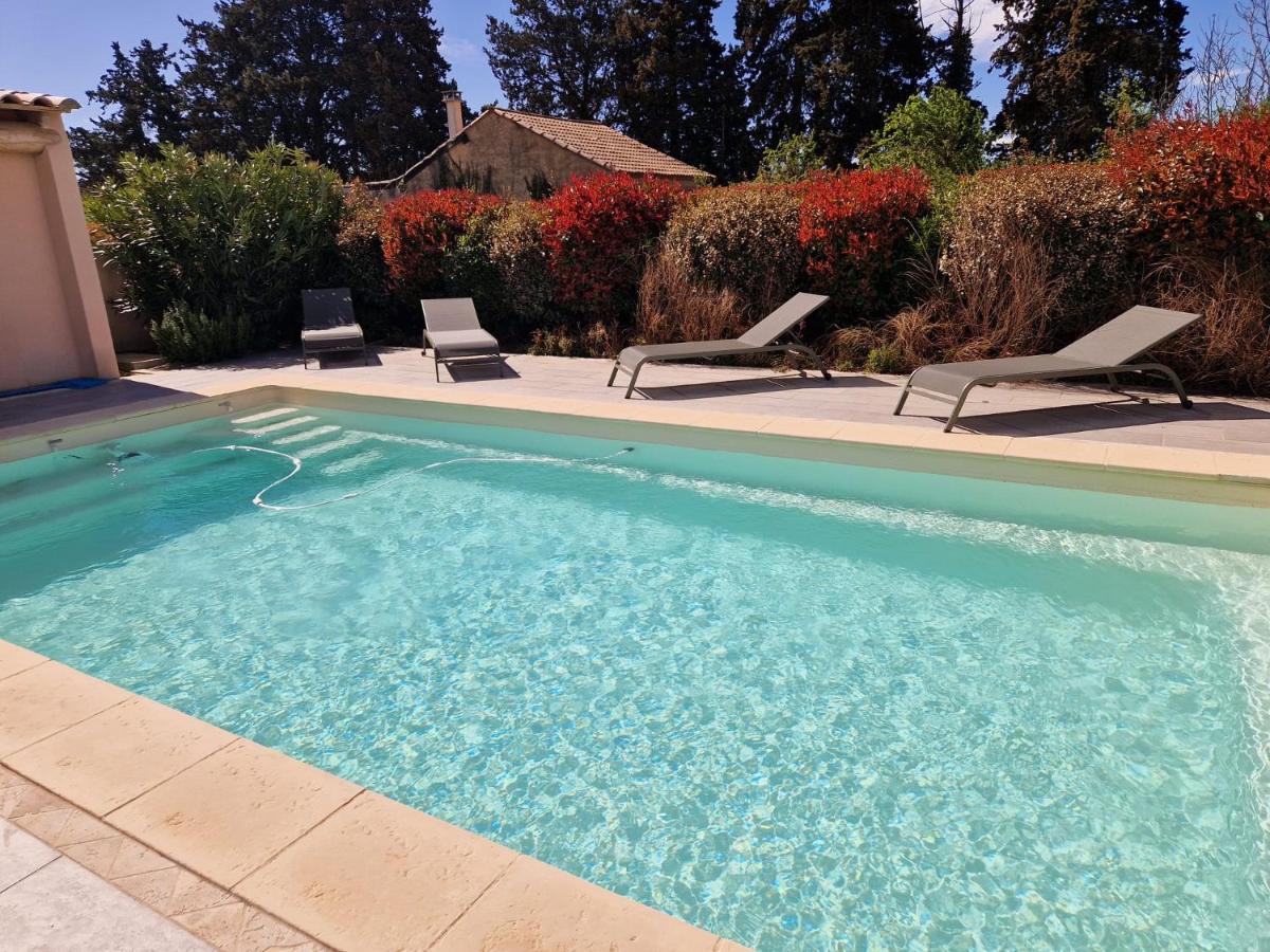 La Villa Bleue Saumane-de-Vaucluse Buitenkant foto